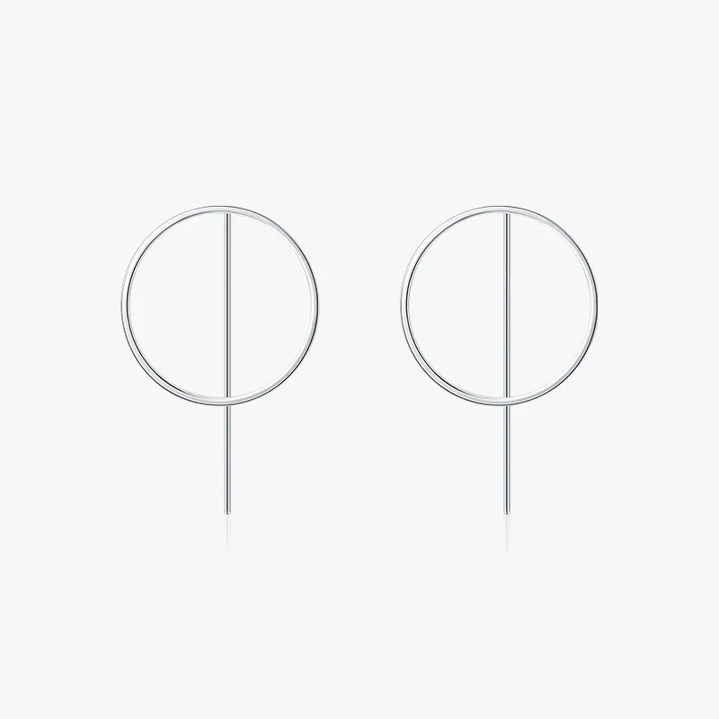 Orbit Silver Earrings