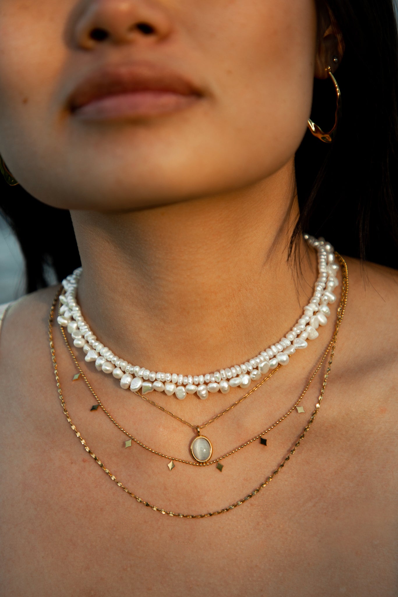 Bonassola Handmade Pearl Necklace