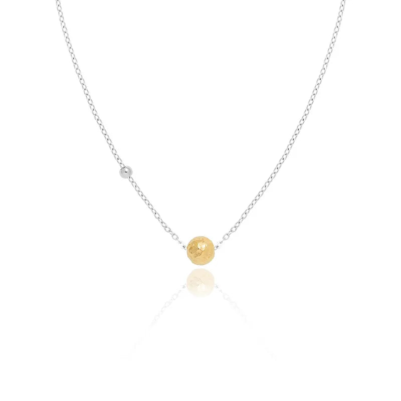 Saturn 14K Handmade Necklace