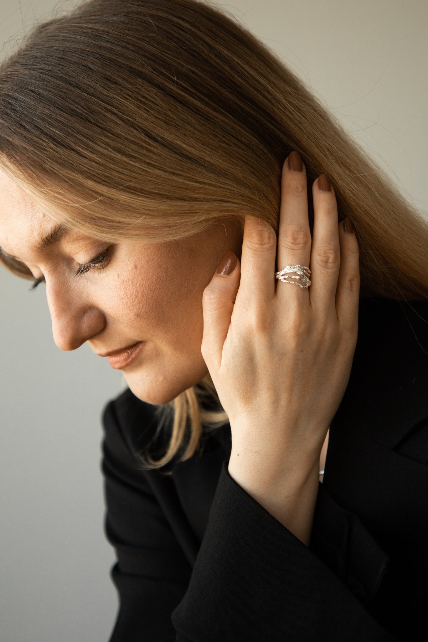 Nettuno Silver Handmade Ring