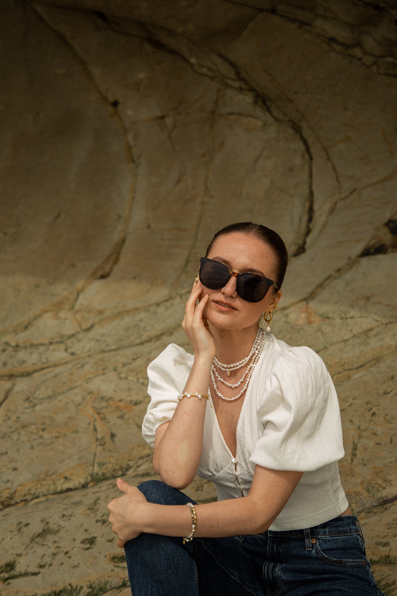 Bonassola Handmade Pearl Necklace
