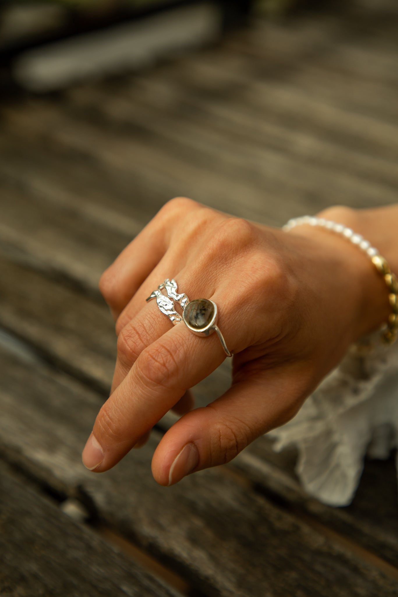 Aurore Silver Handmade Ring