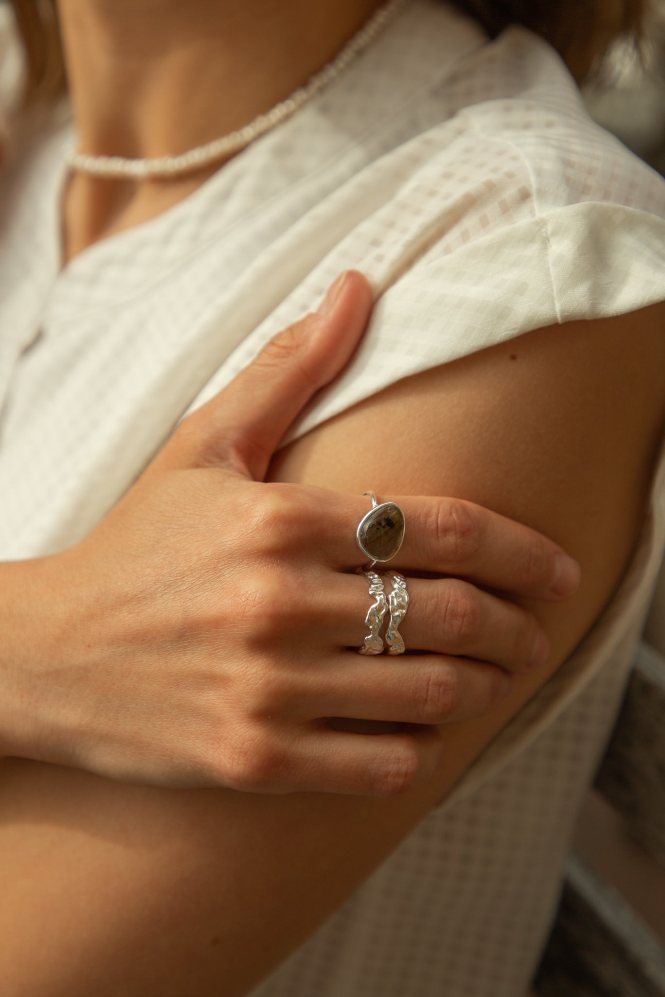 Aurore Silver Handmade Ring