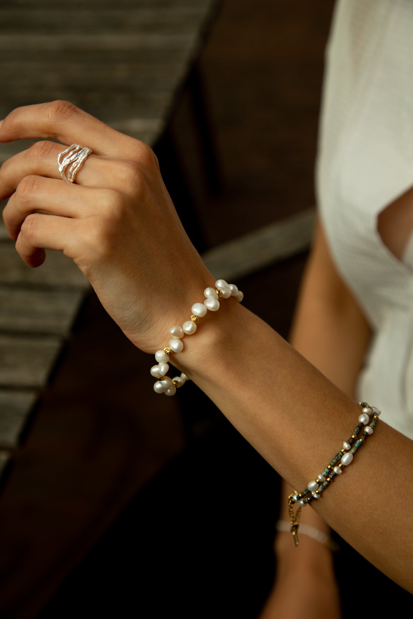 Molfetta Pearl Handmade Bracelet