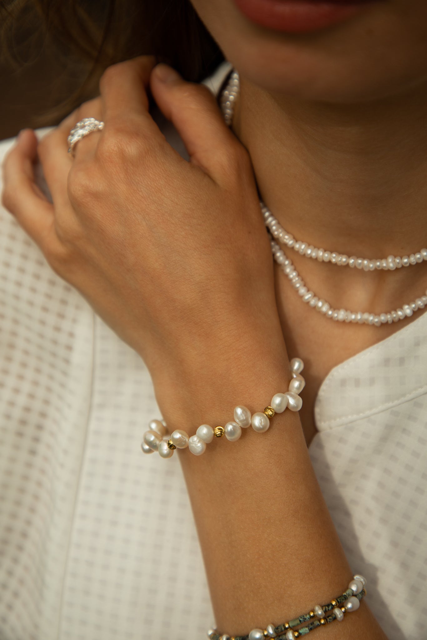Molfetta Pearl Handmade Bracelet