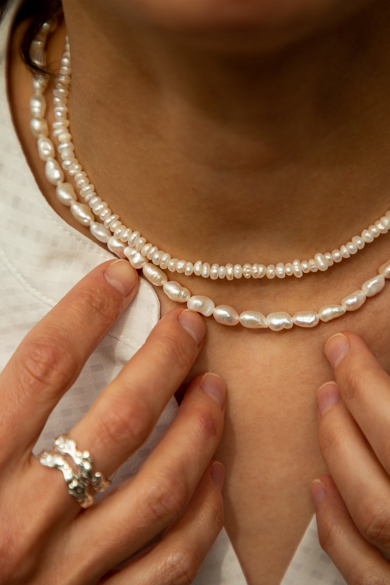 Fano Pearl Handmade Necklace