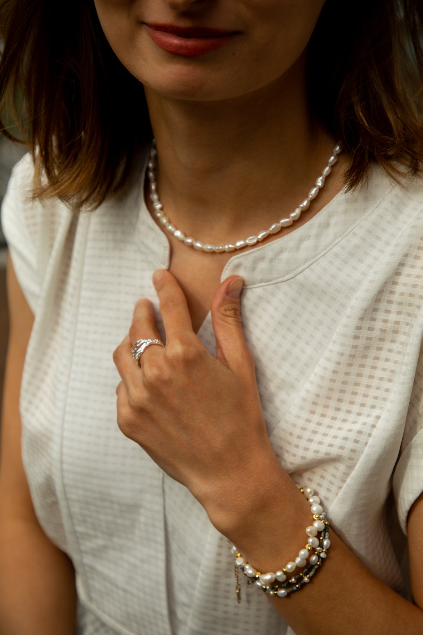 Molfetta Pearl Handmade Bracelet