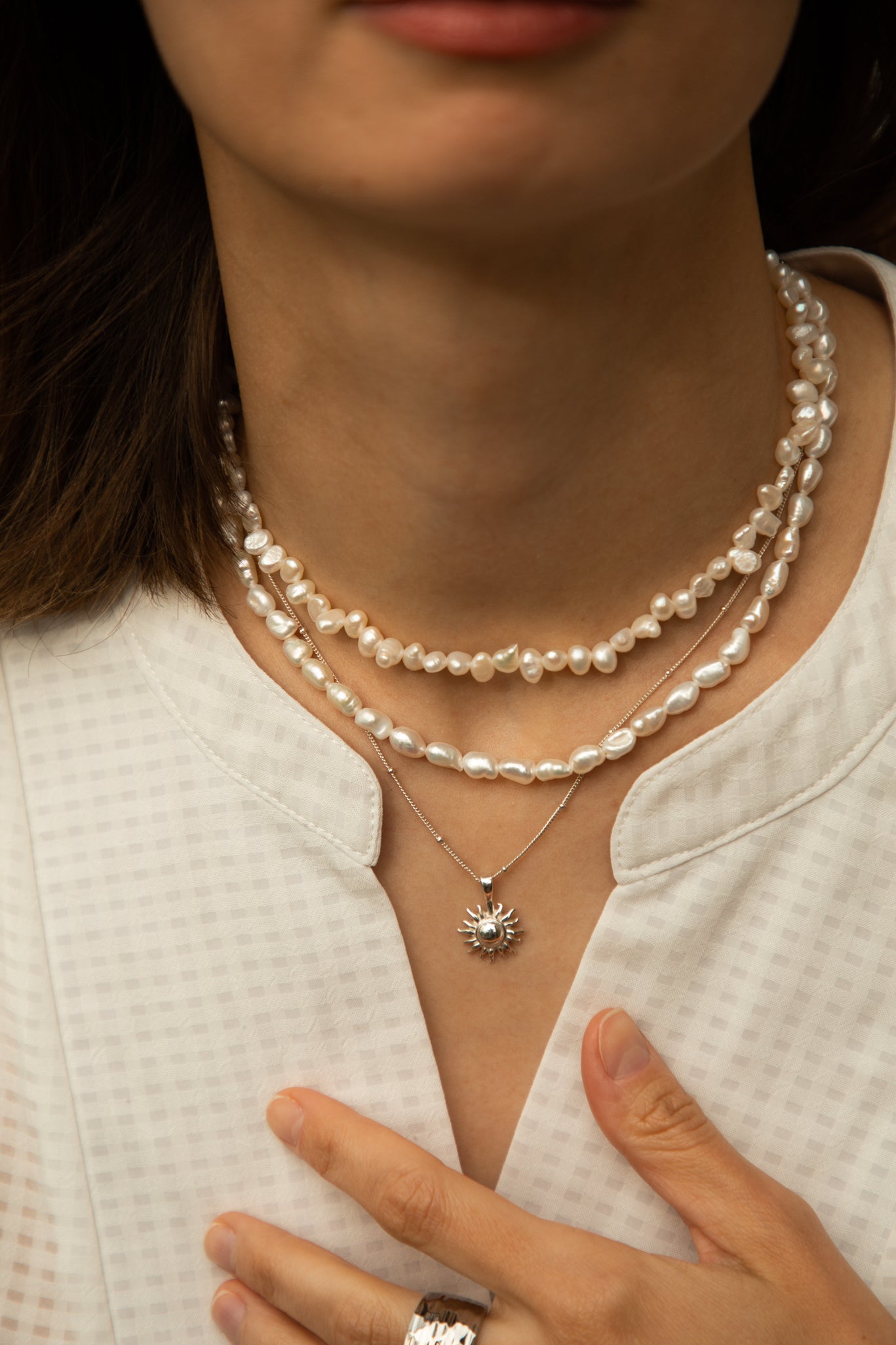 Bonassola Handmade Pearl Necklace
