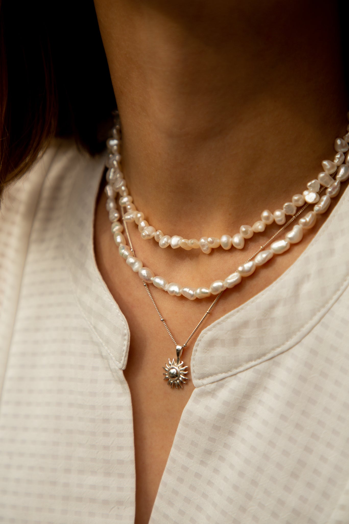 Bonassola Handmade Pearl Necklace