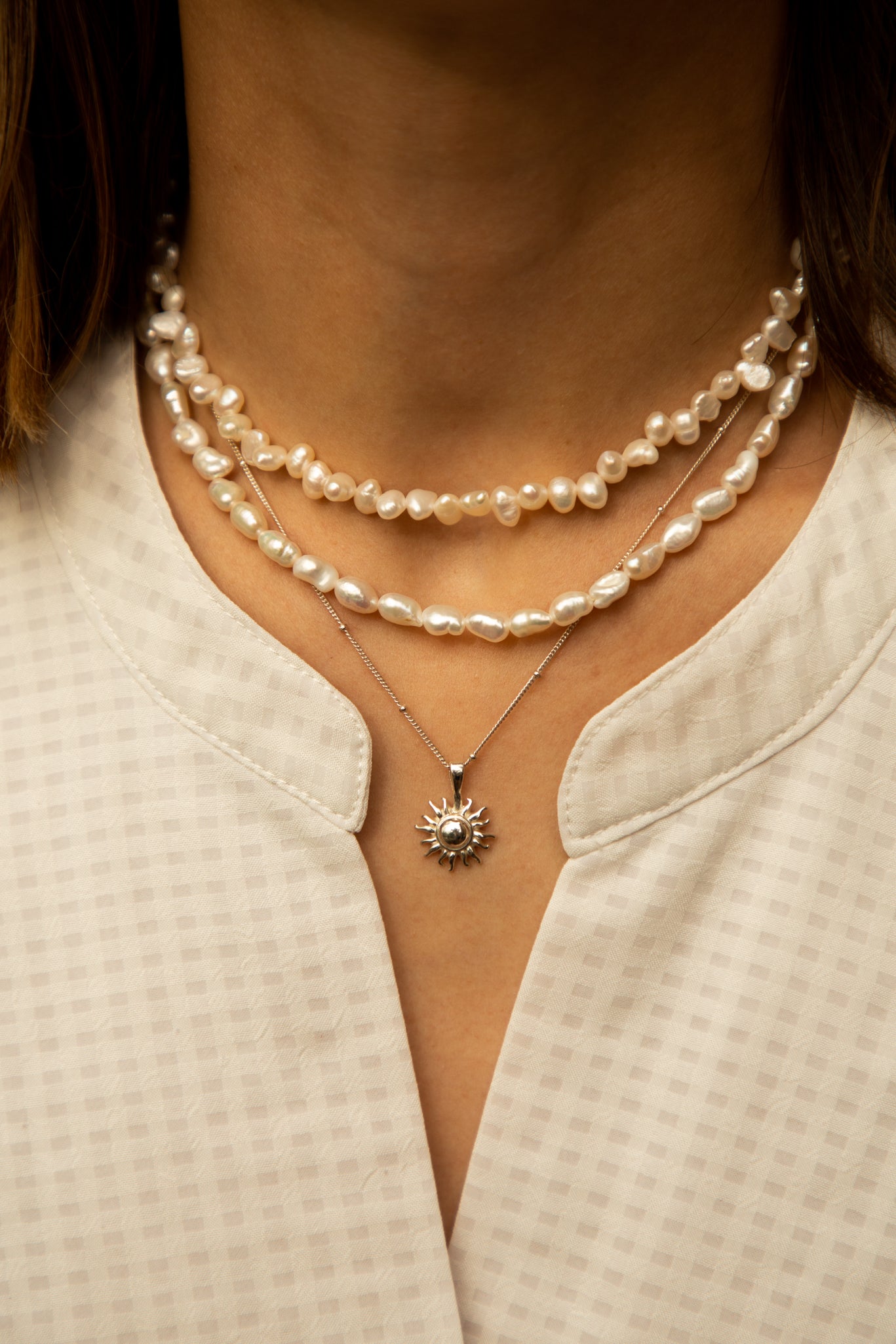 Bonassola Handmade Pearl Necklace