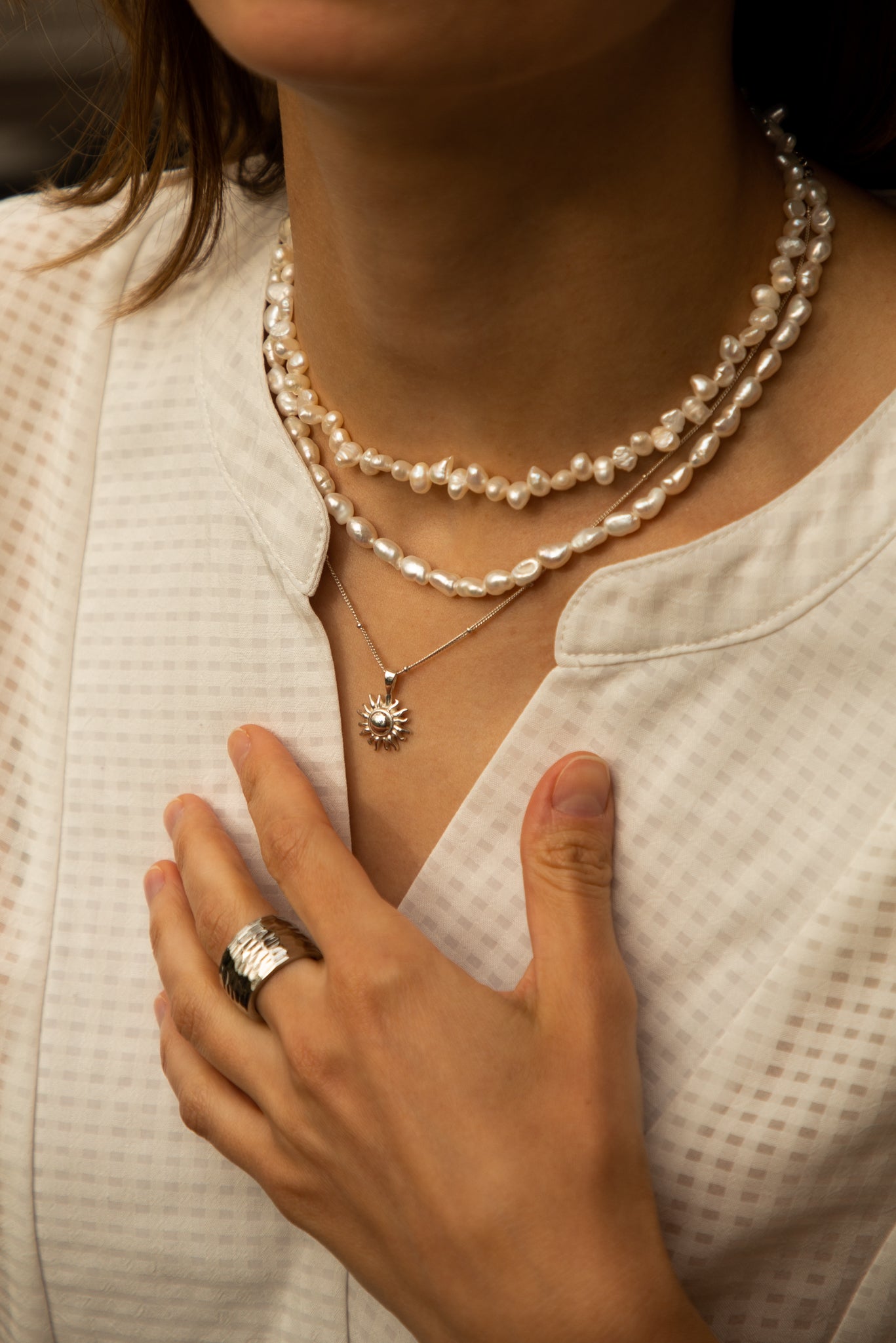 Bonassola Handmade Pearl Necklace