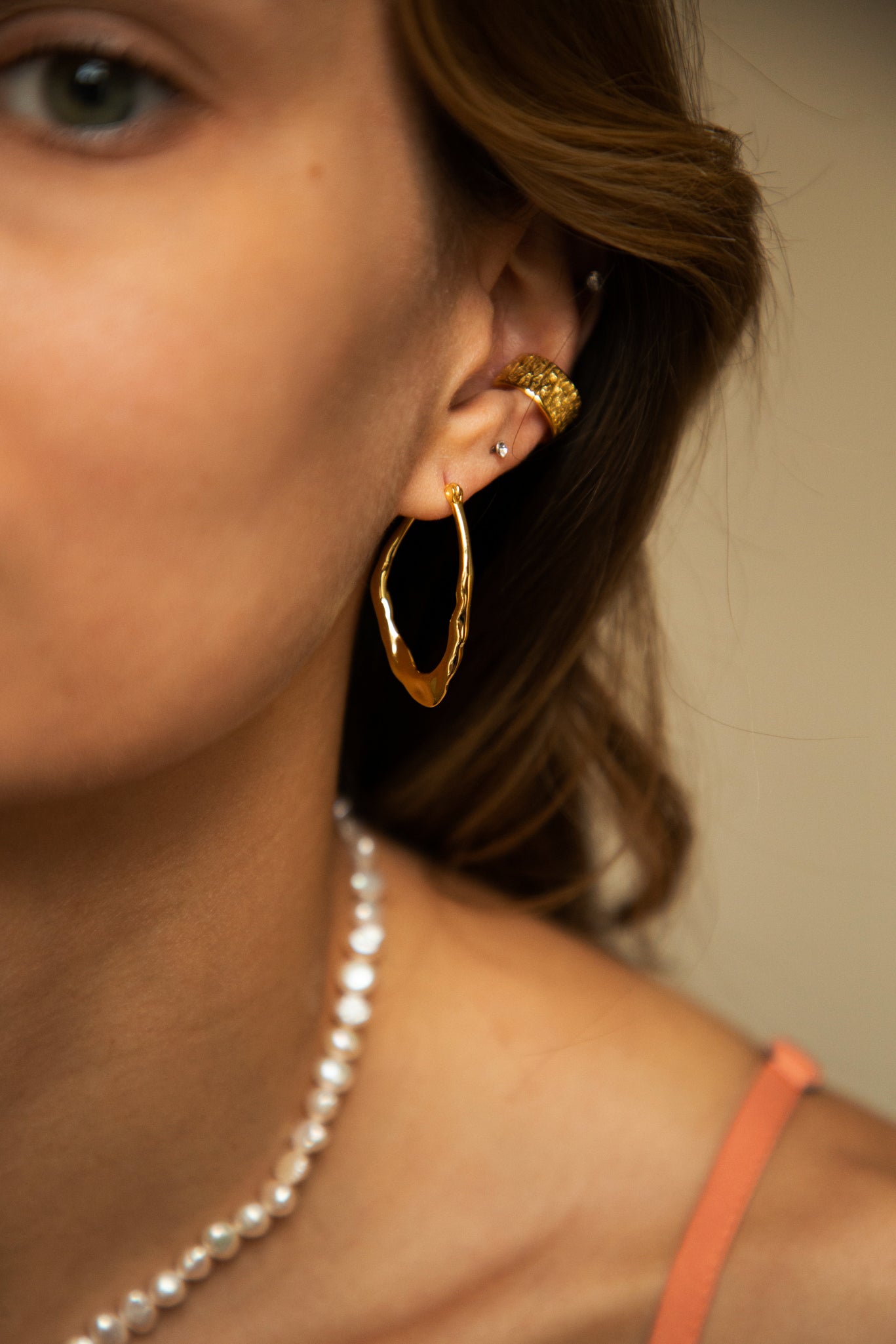 Ardenza Gold Handmade Earrings
