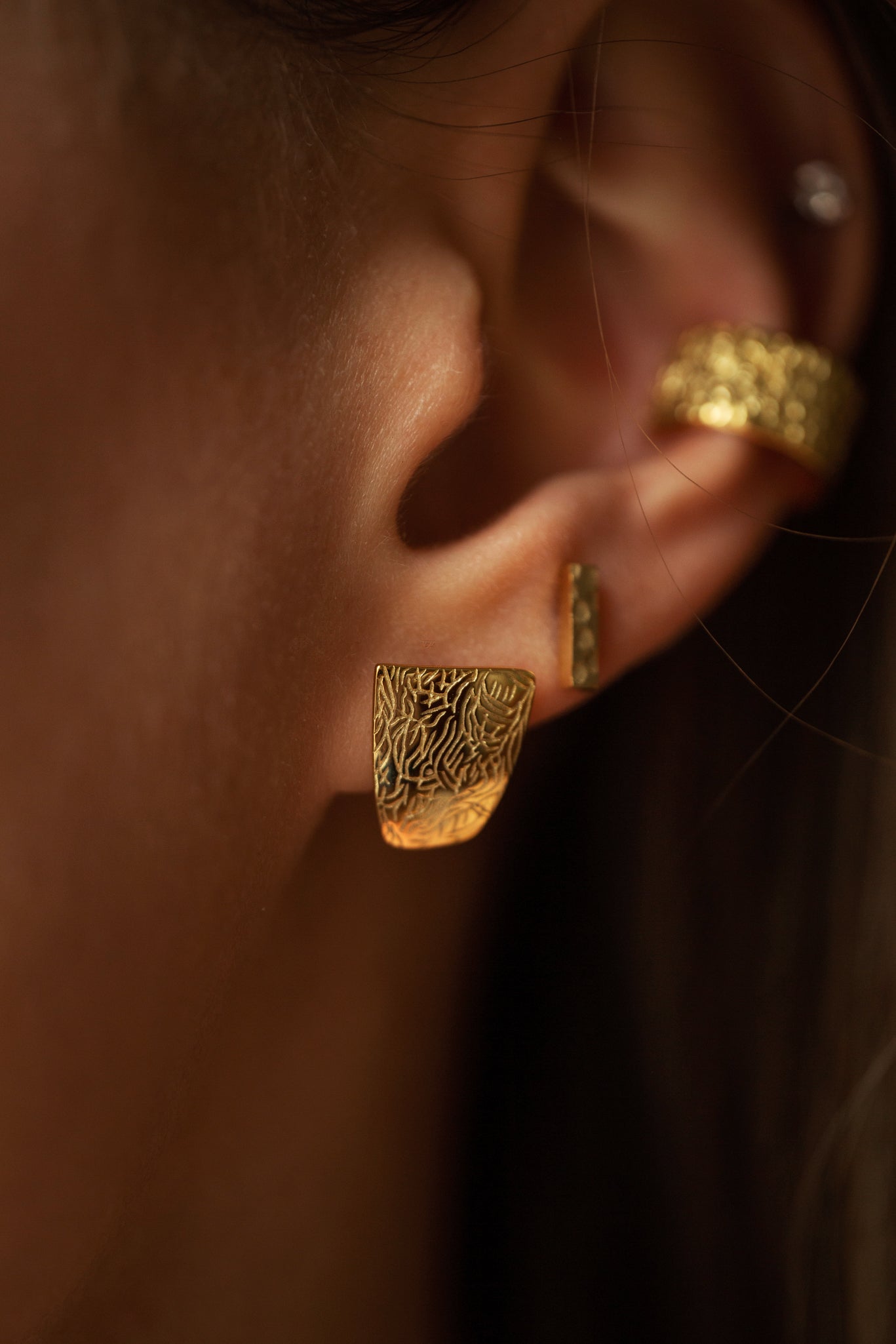Gaeta 18K Handmade Earrings