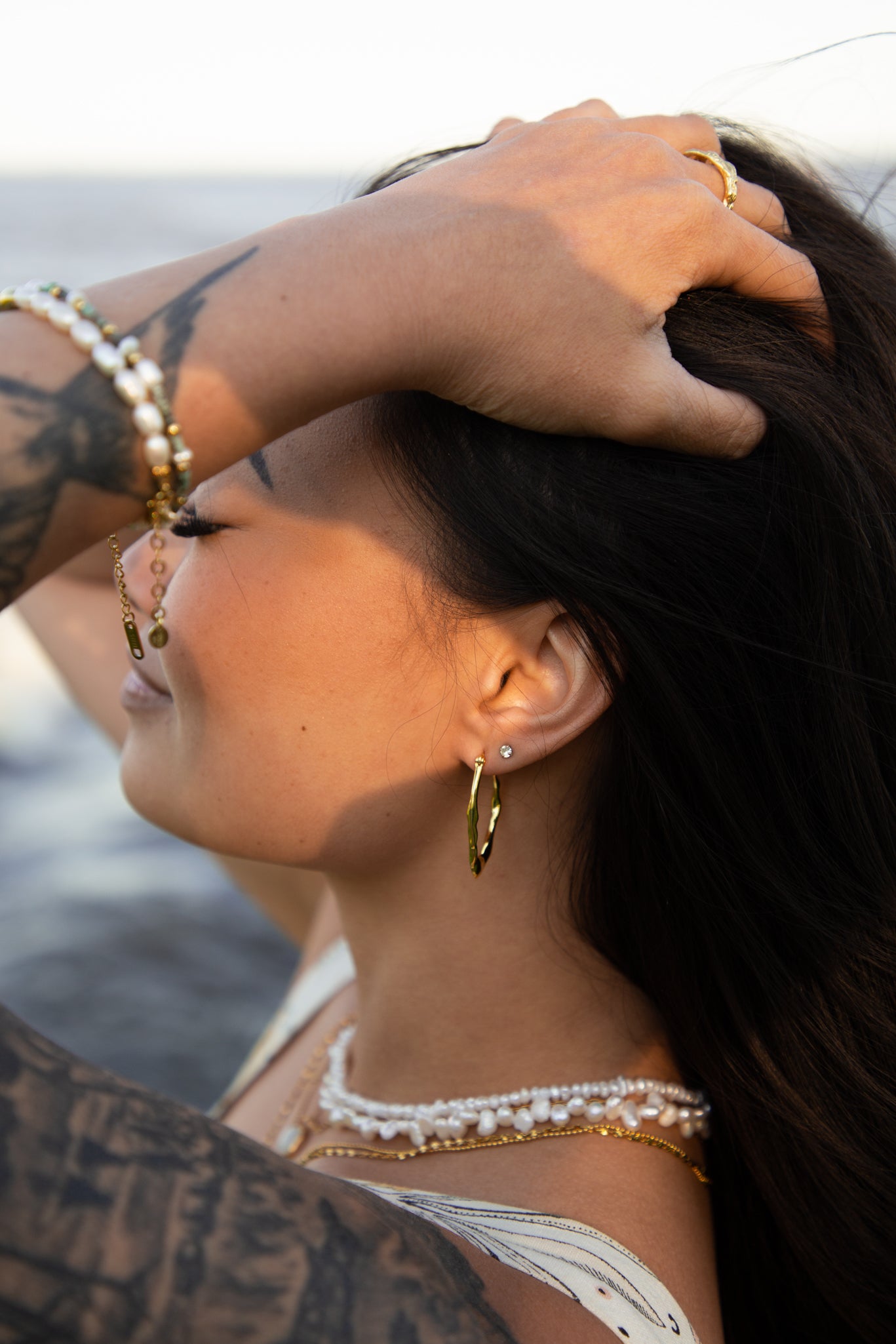 Ardenza Gold Handmade Earrings