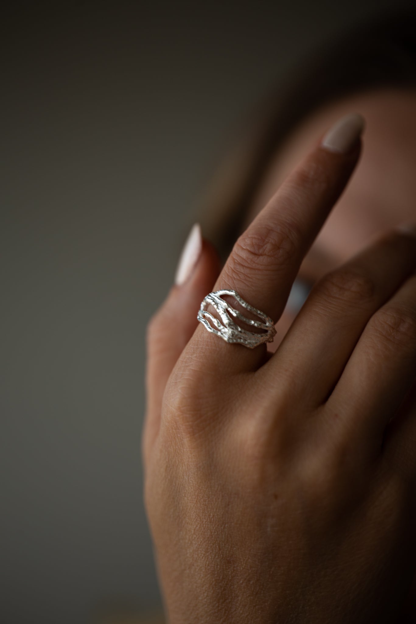 Nettuno Silver Handmade Ring