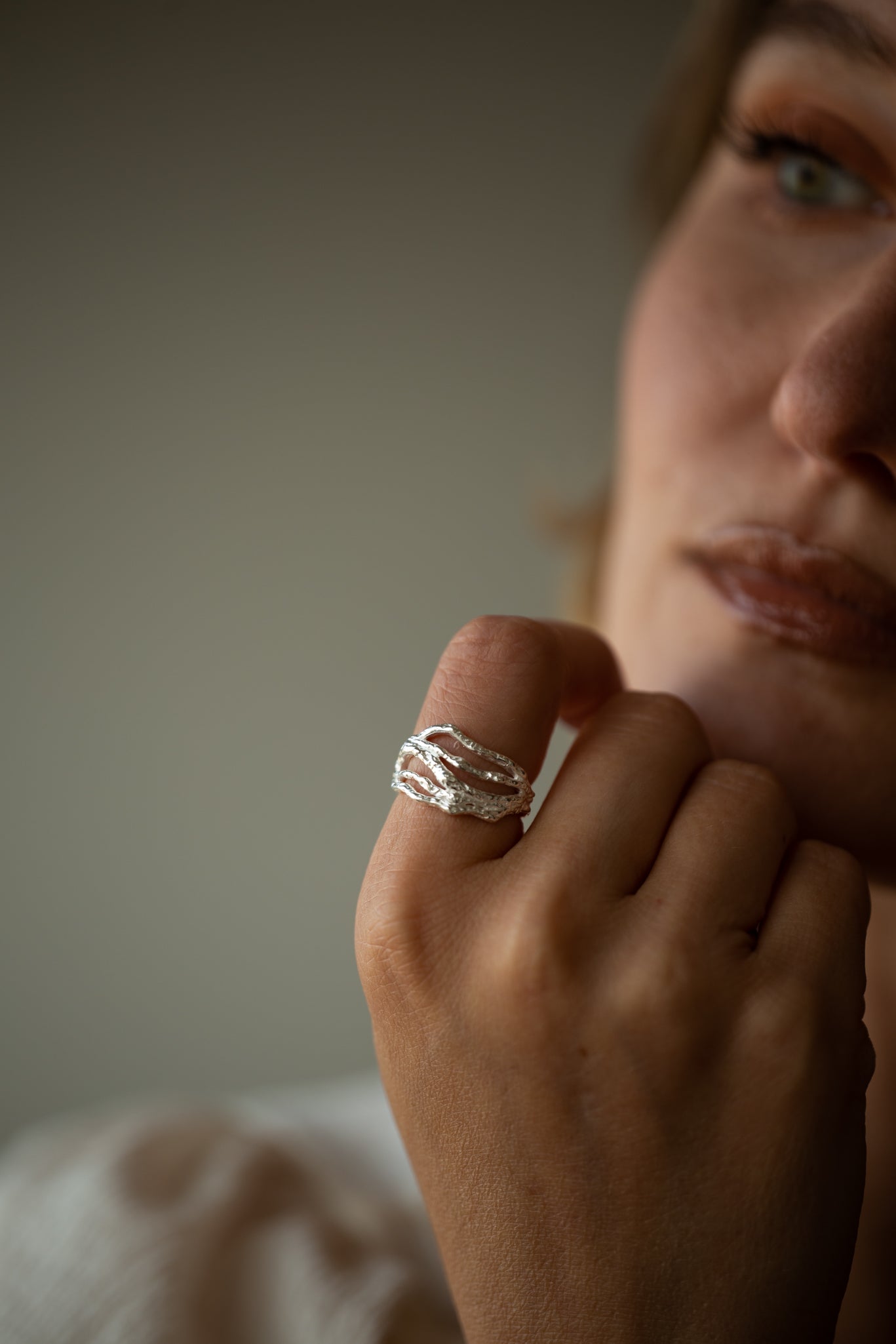 Nettuno Silver Handmade Ring