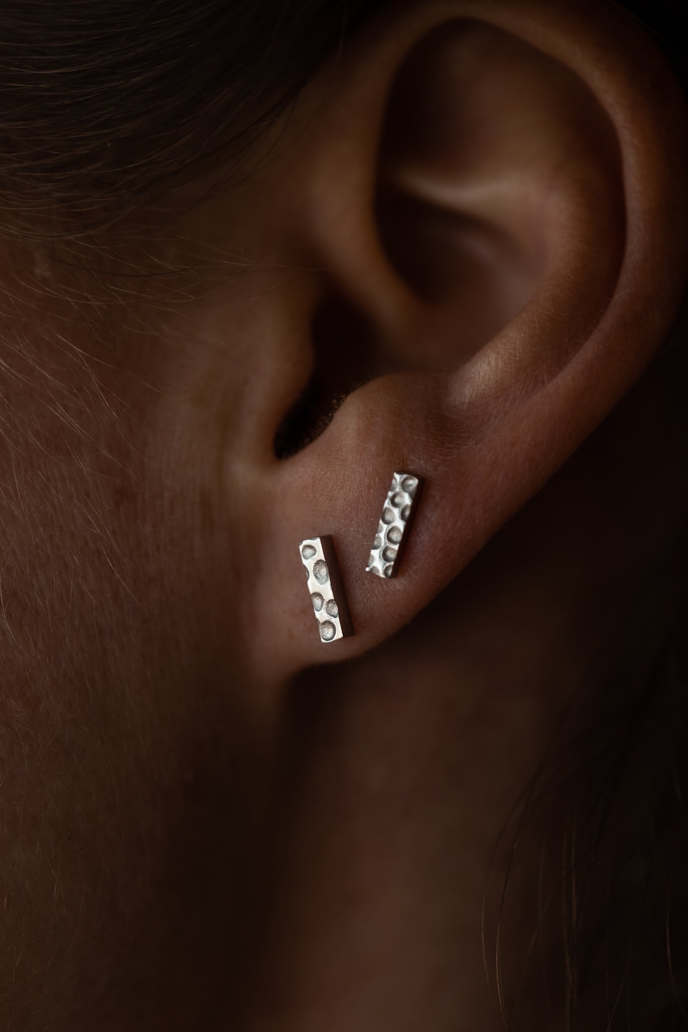 Vesima Silver Handmade Studs