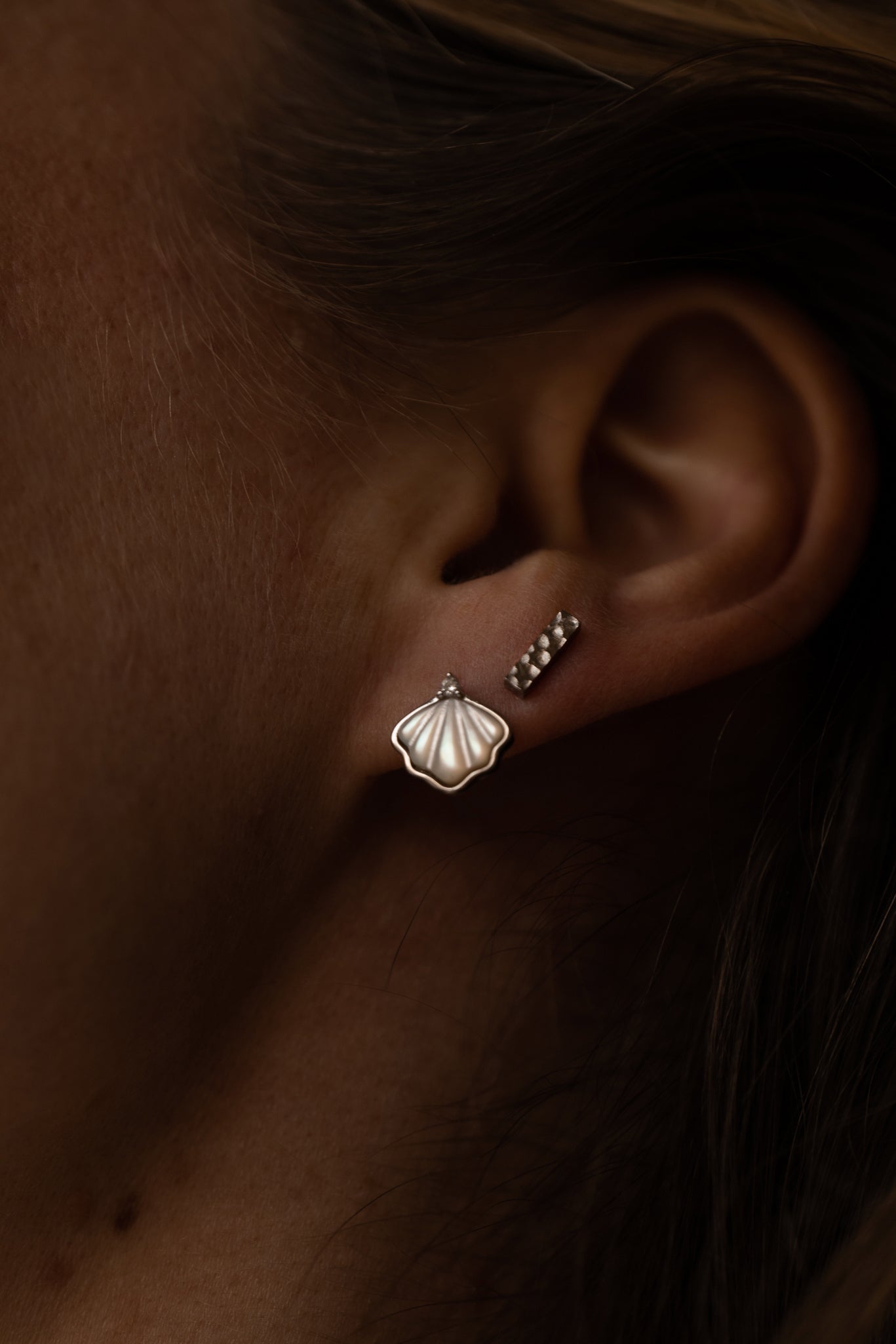Foce Silver Earrings
