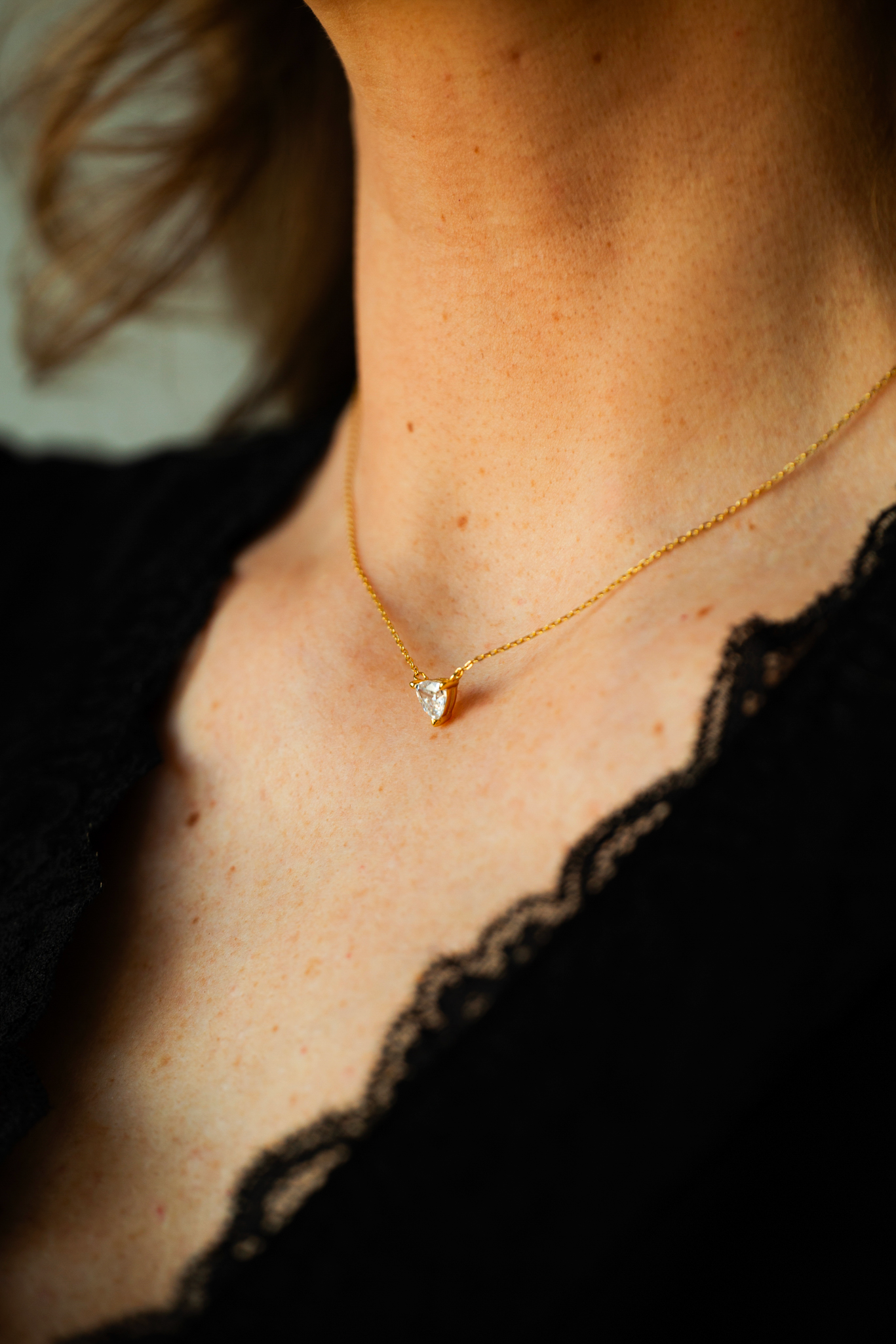 Earth 18K Pendant Necklace