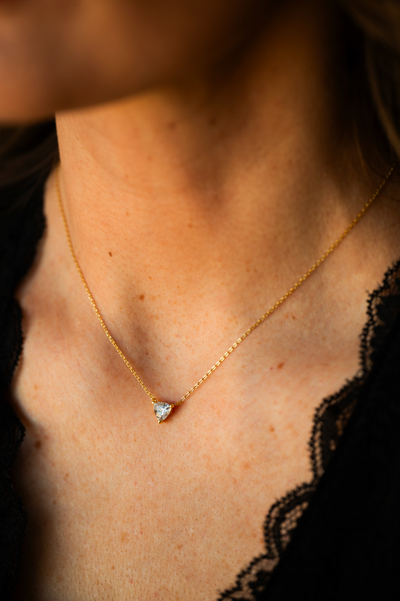Earth 18K Pendant Necklace