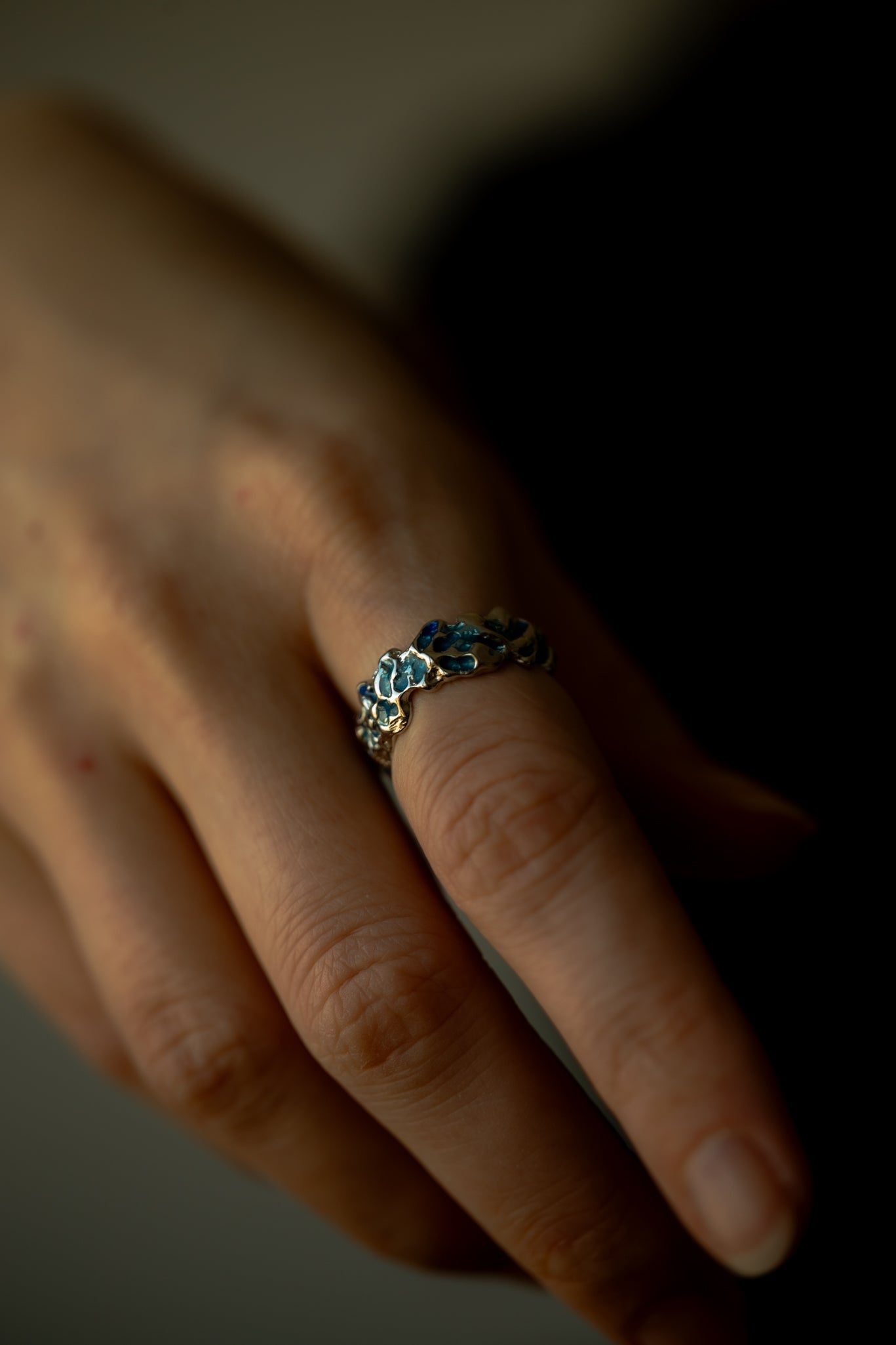 Neptune Silver Handmade Ring