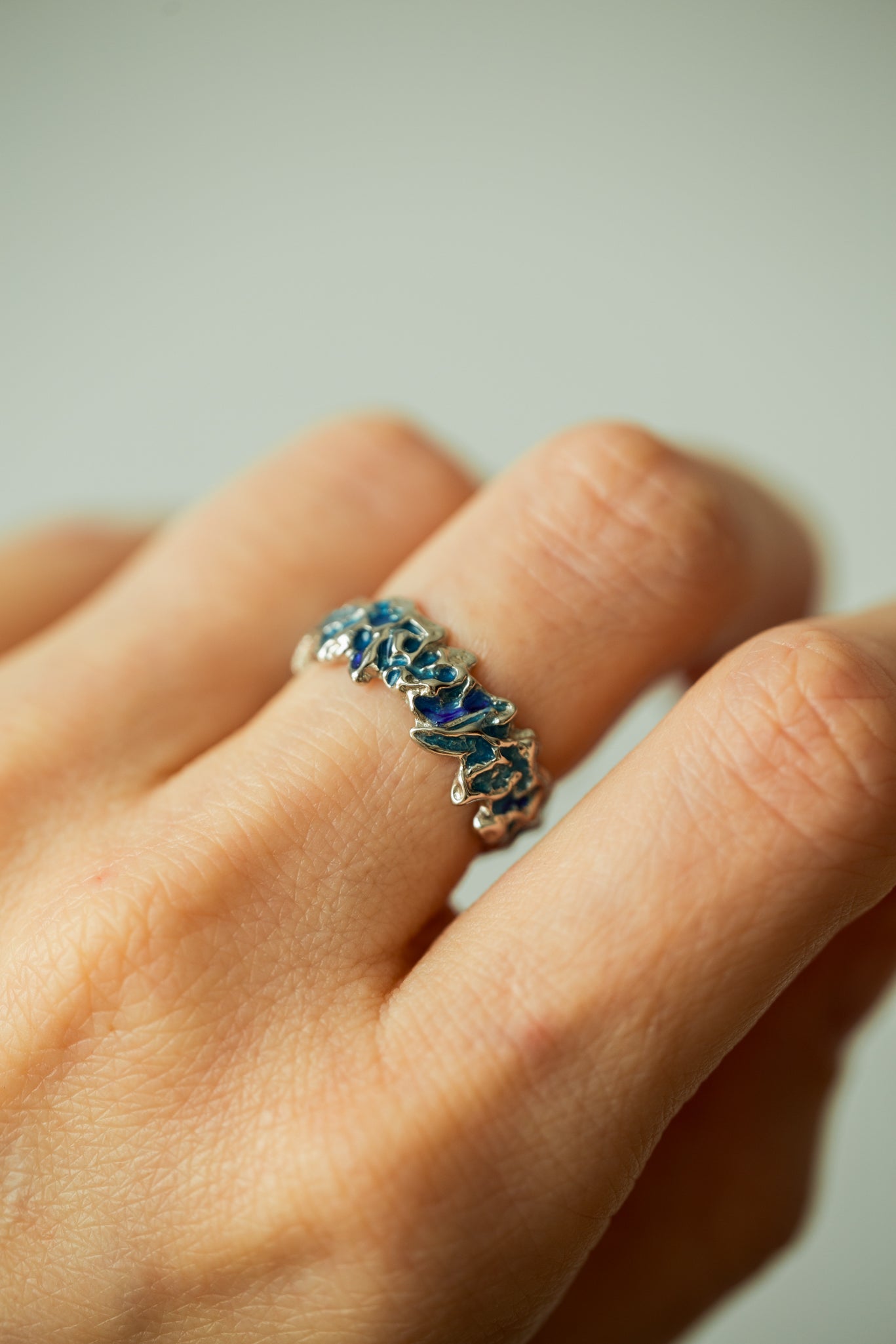 Neptune Silver Handmade Ring