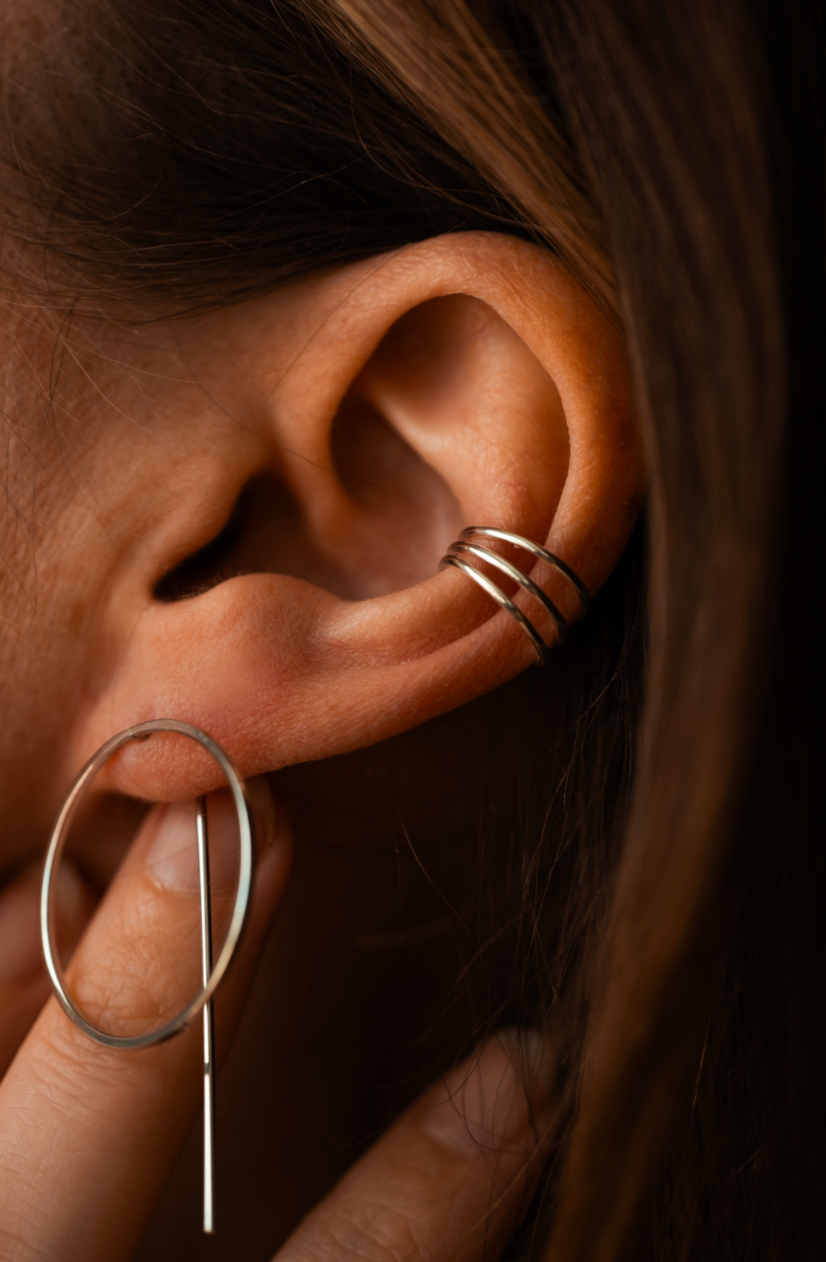 Satellite Silver Cuff