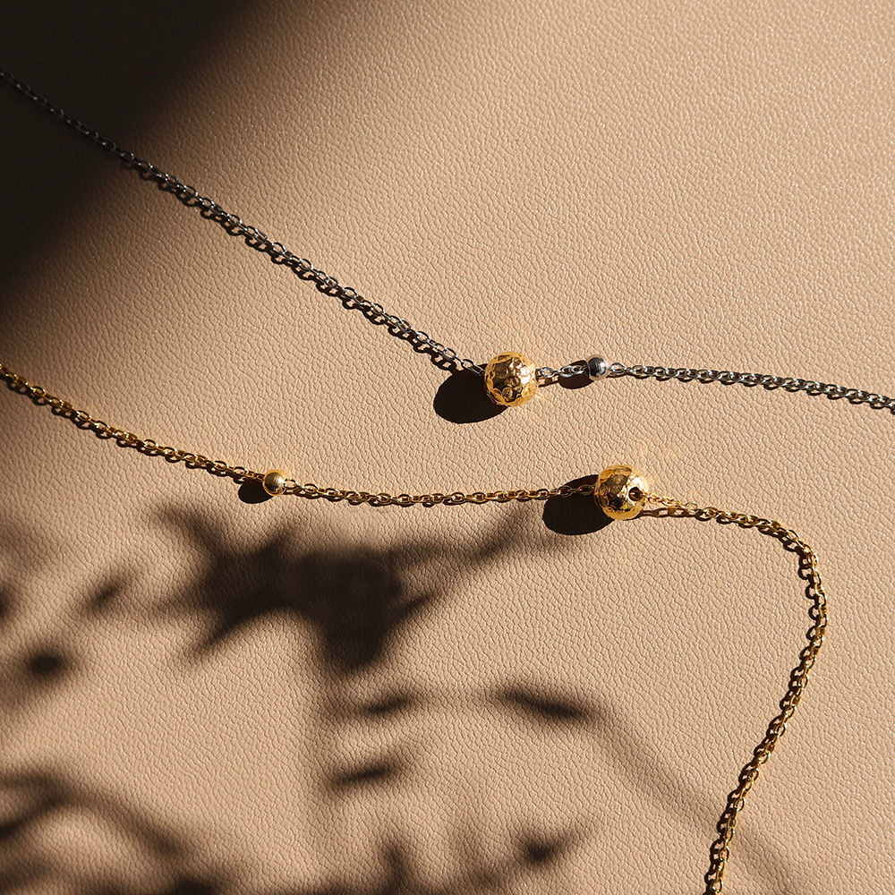 Saturn 14K Handmade Necklace