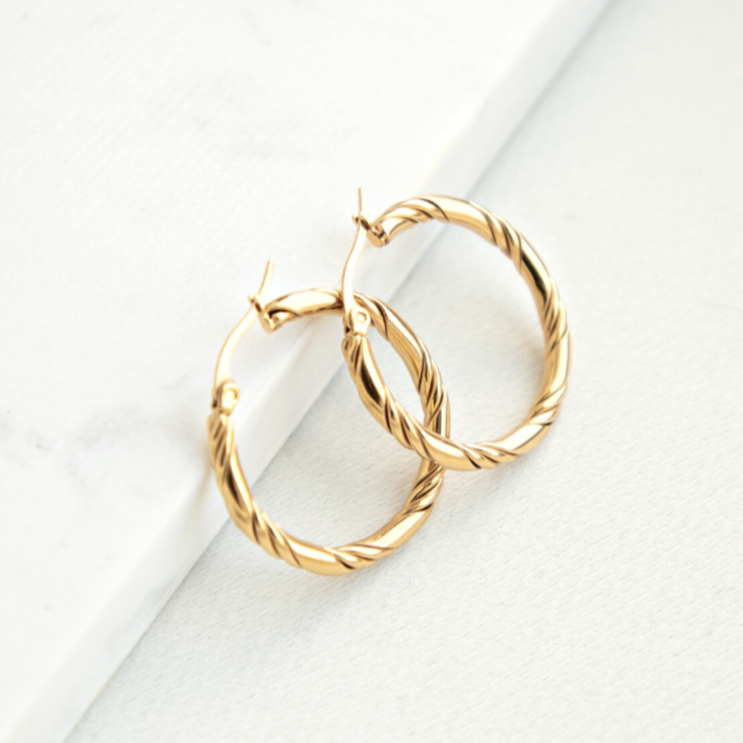 Maeve Vintage Hoops