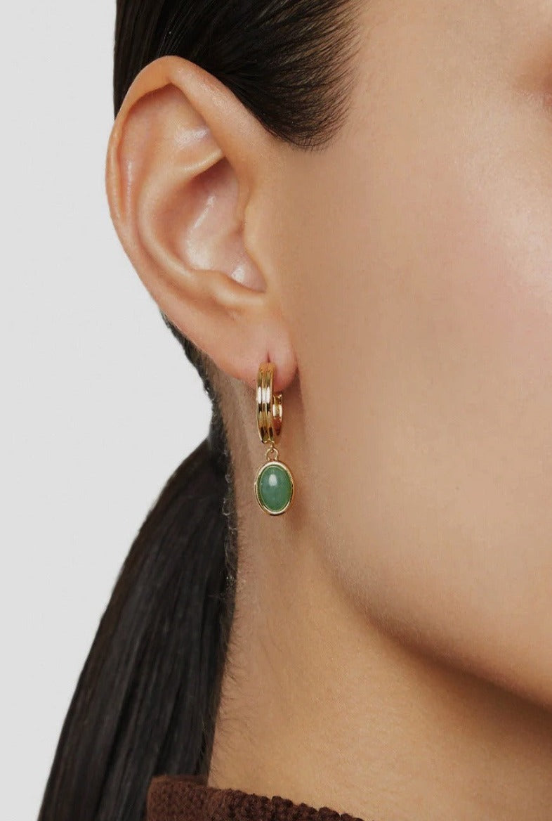 Kesha Aventurine Earrings
