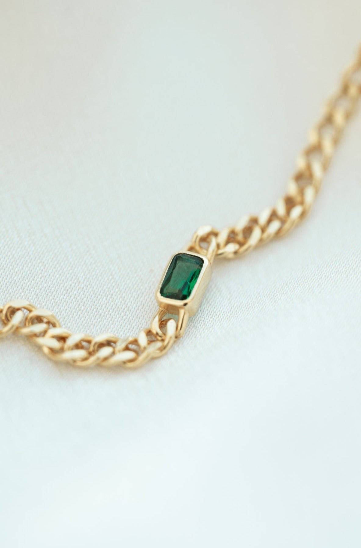 Emery Green Emerald Bracelet