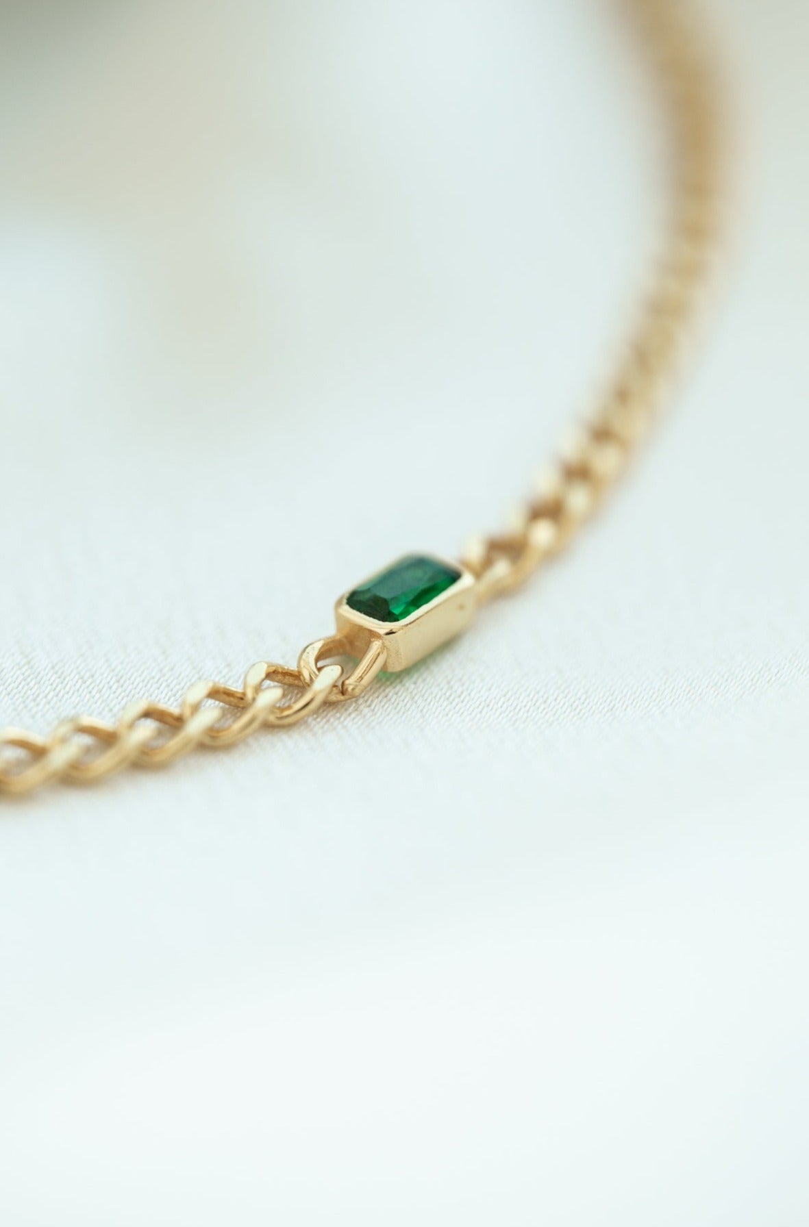 Emery Green Emerald Bracelet