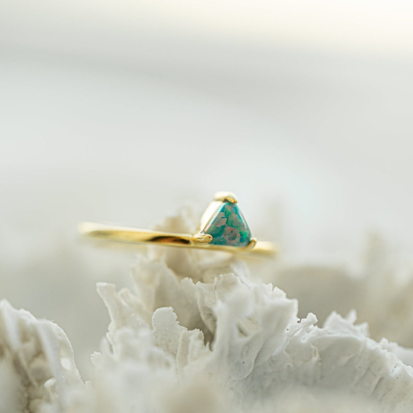 Prana Gold Opal Ring