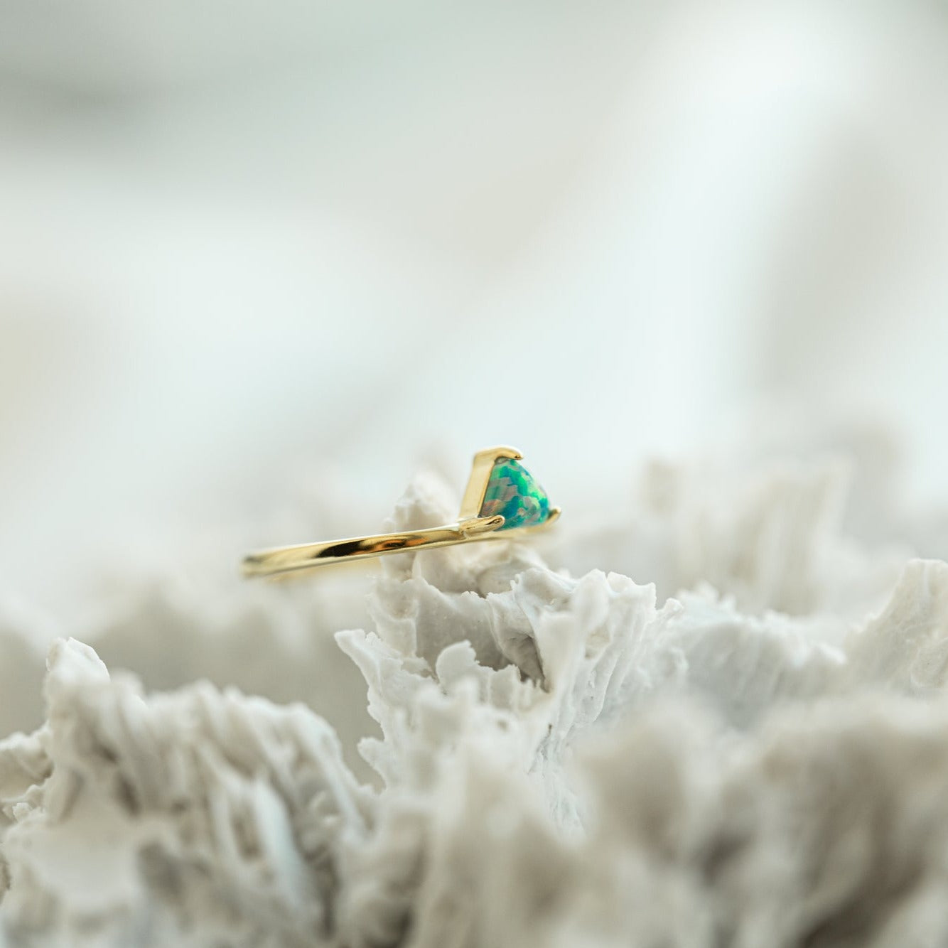 Prana Gold Opal Ring