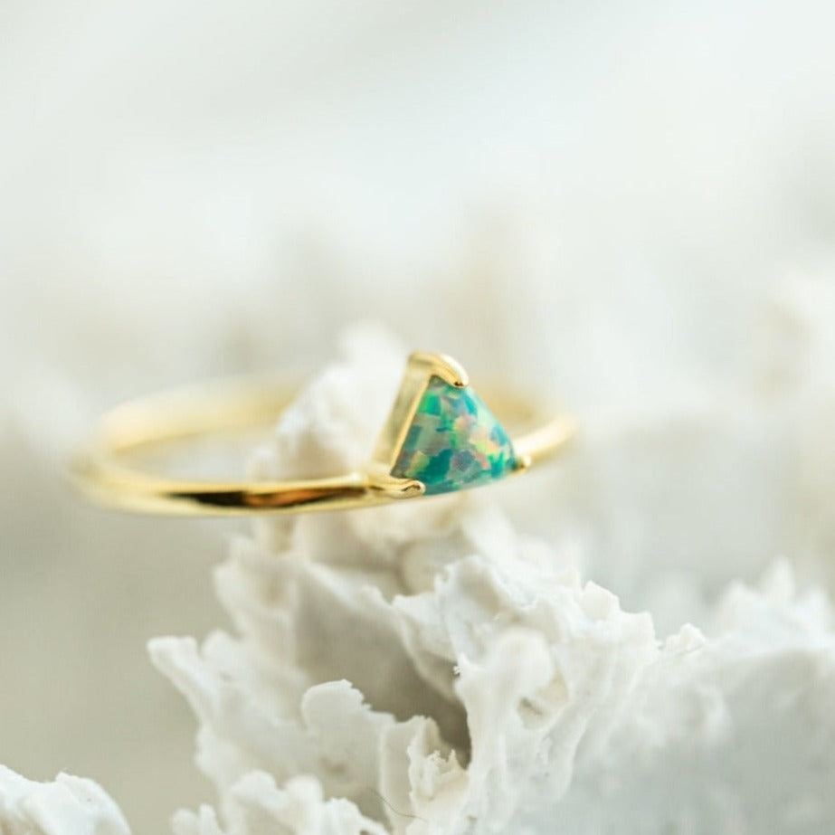 Prana Gold Opal Ring