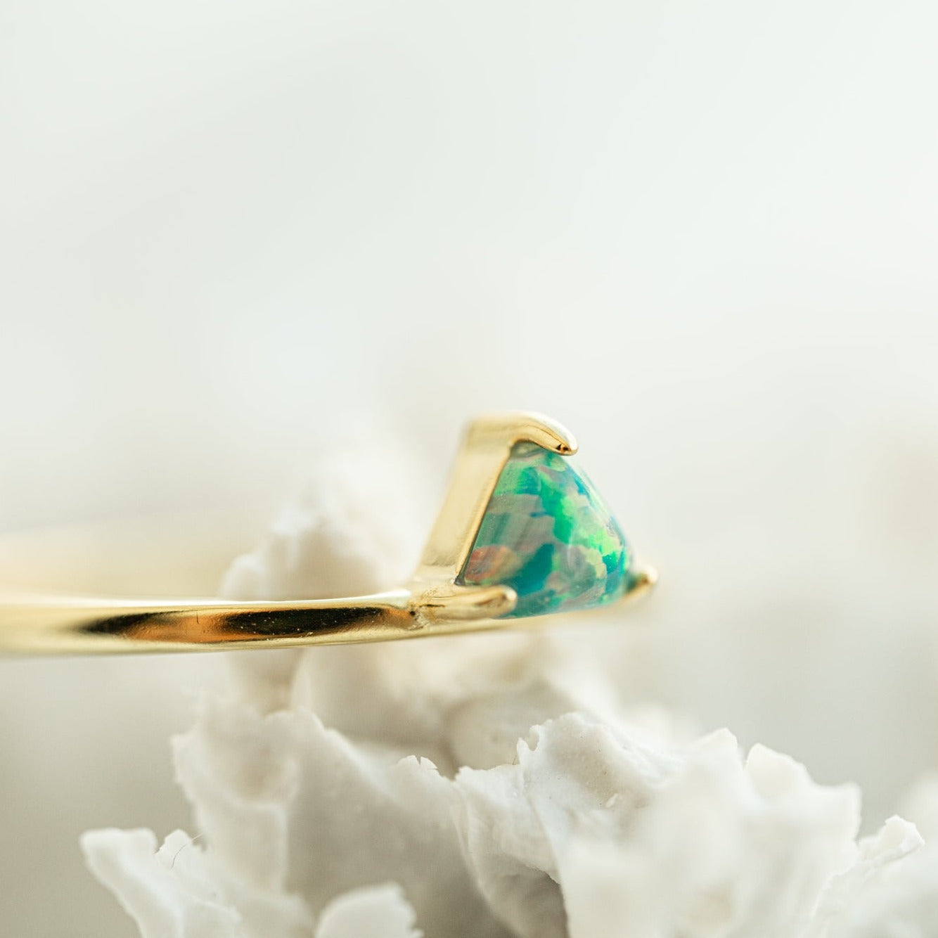 Prana Gold Opal Ring