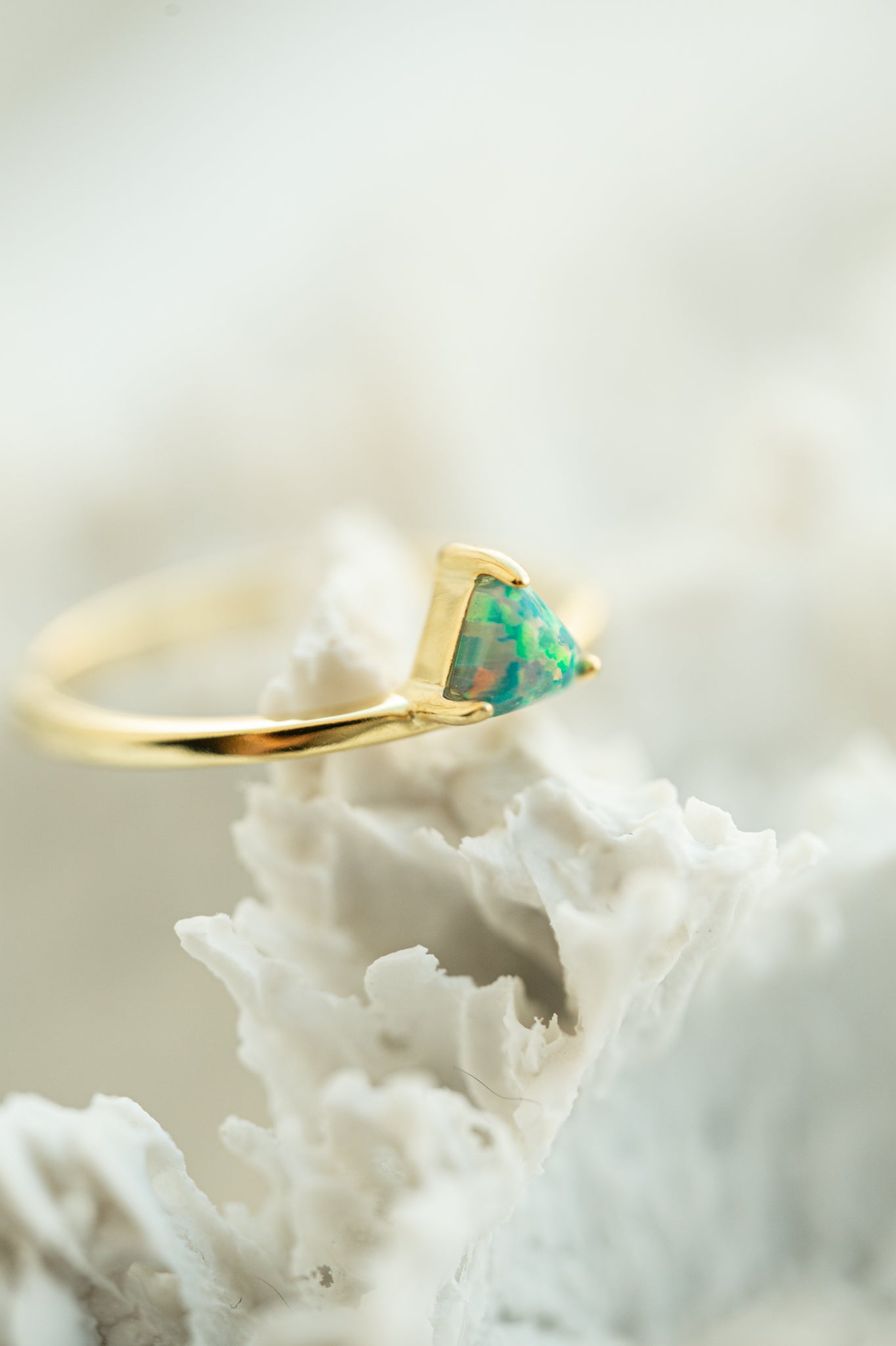 Prana Gold Opal Ring