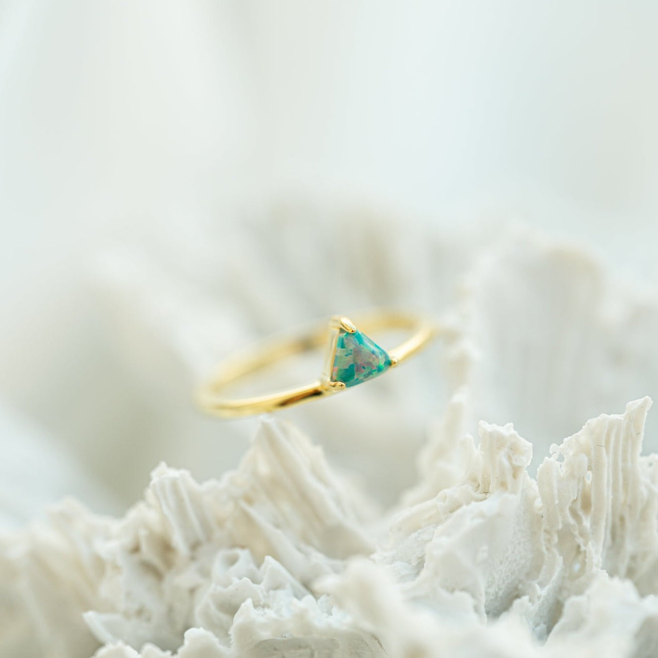 Prana Gold Opal Ring