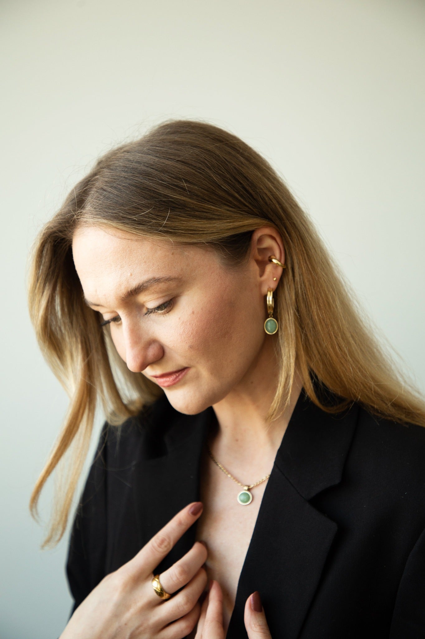 Sandra Aventurine Earrings