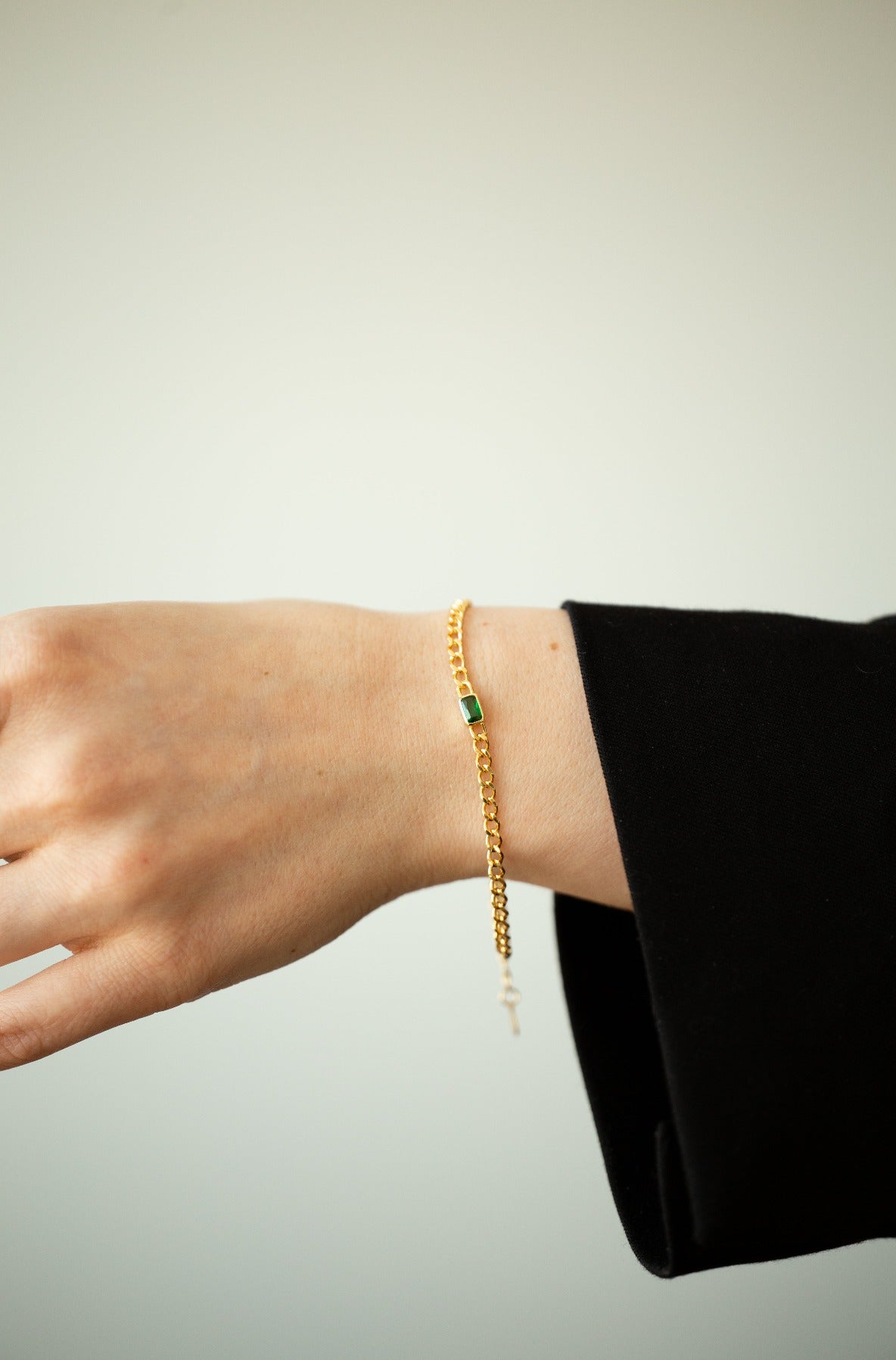 Emery Green Emerald Bracelet