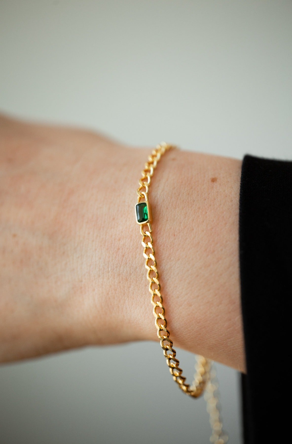 Emery Green Emerald Bracelet