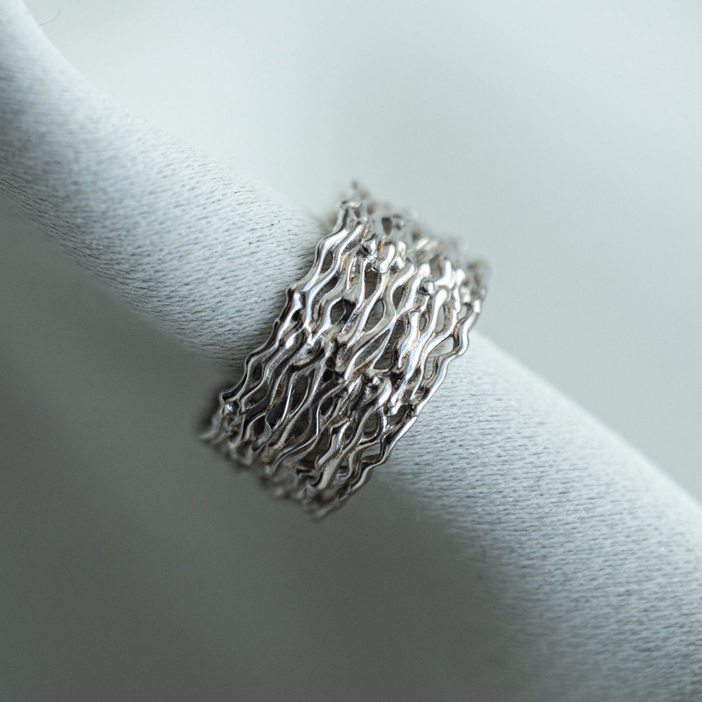 Seleste Silver Handmade Ring
