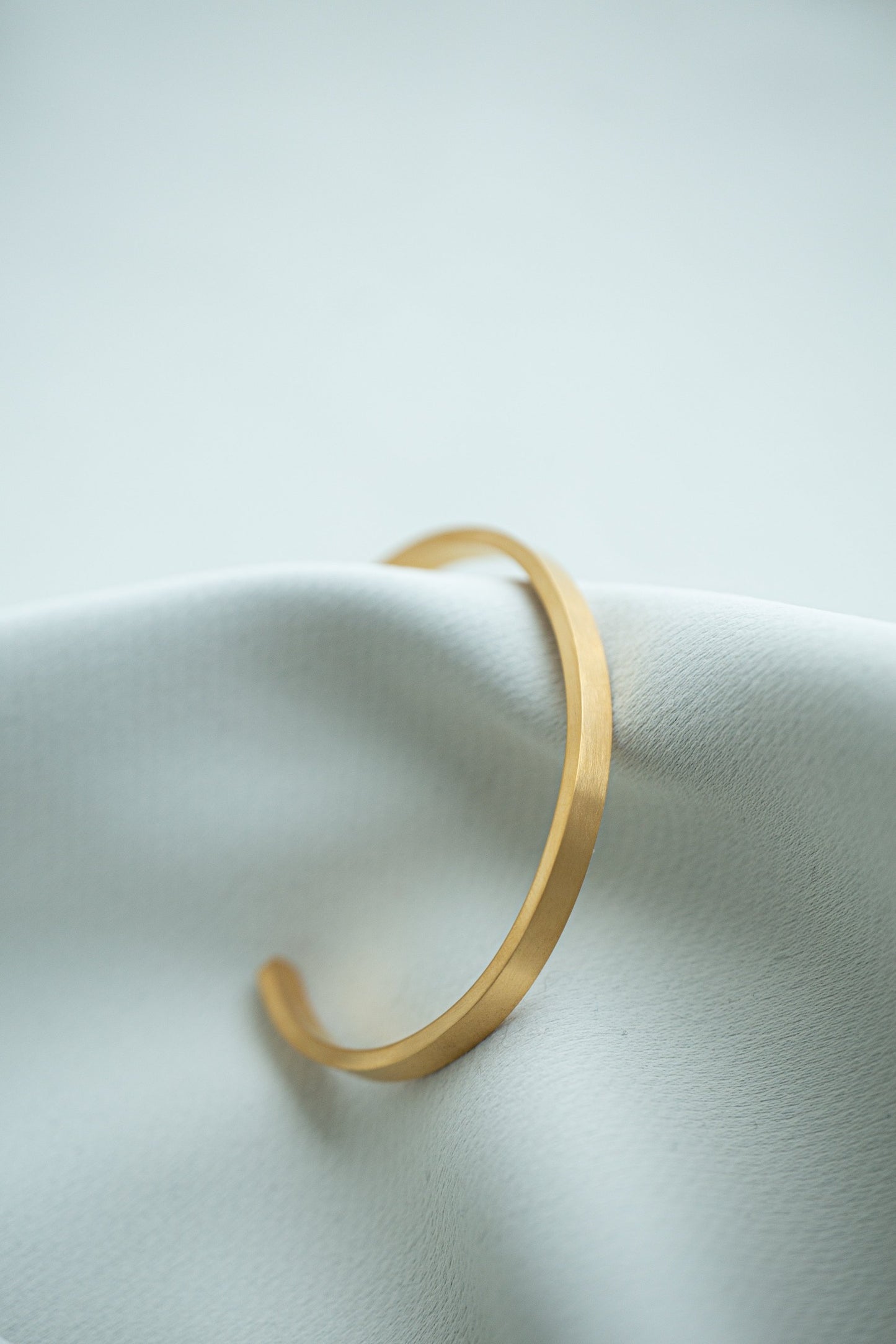 Olivia Gold Cuff Handmade Bracelet