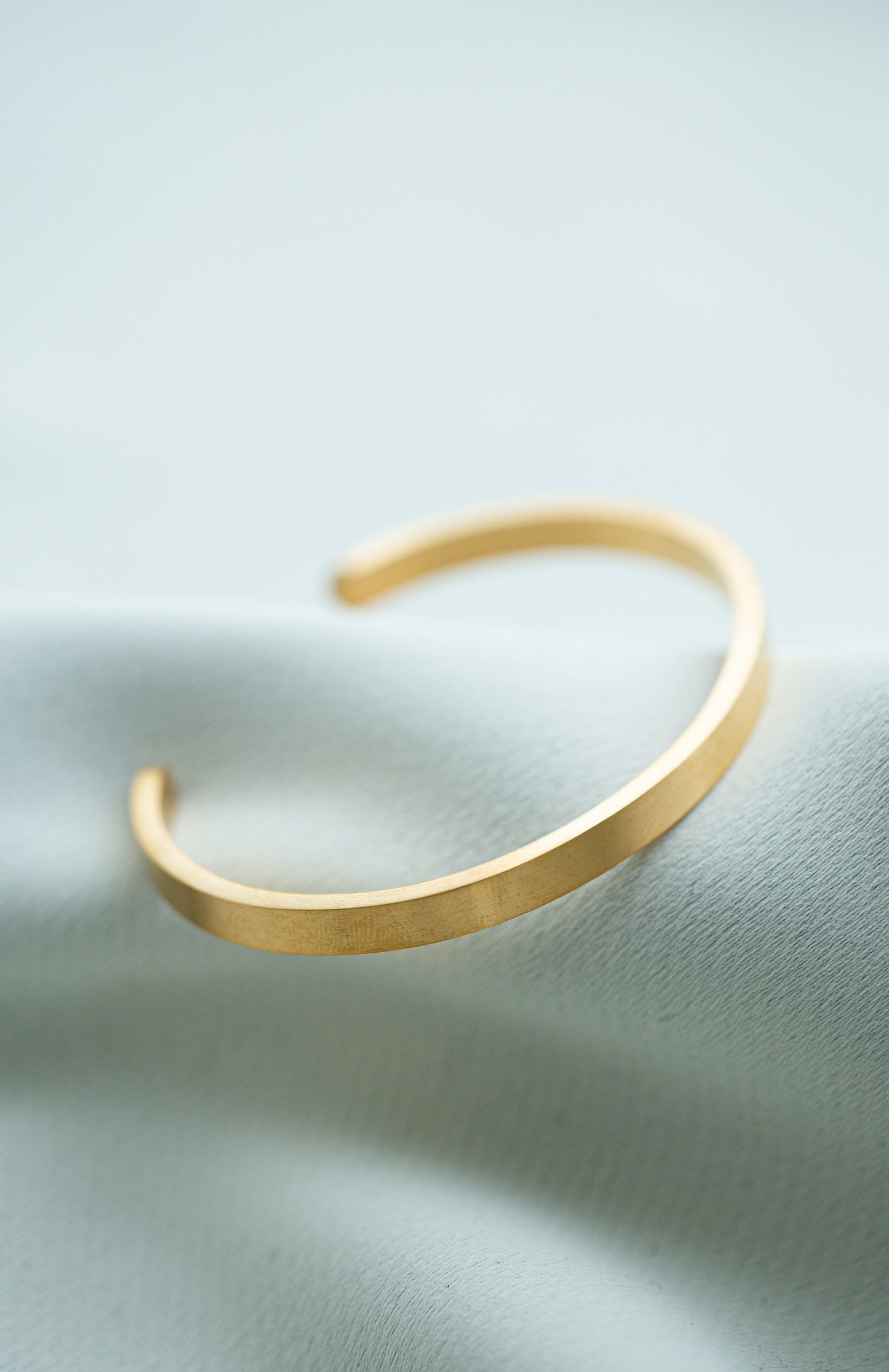Olivia Gold Cuff Handmade Bracelet