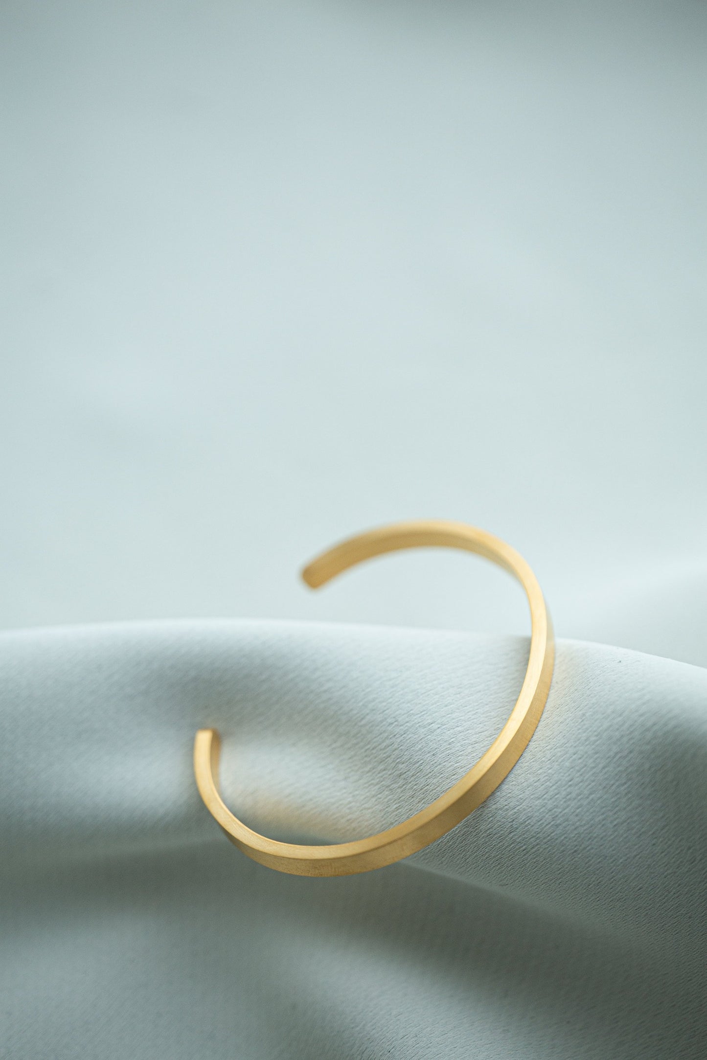 Olivia Gold Cuff Handmade Bracelet
