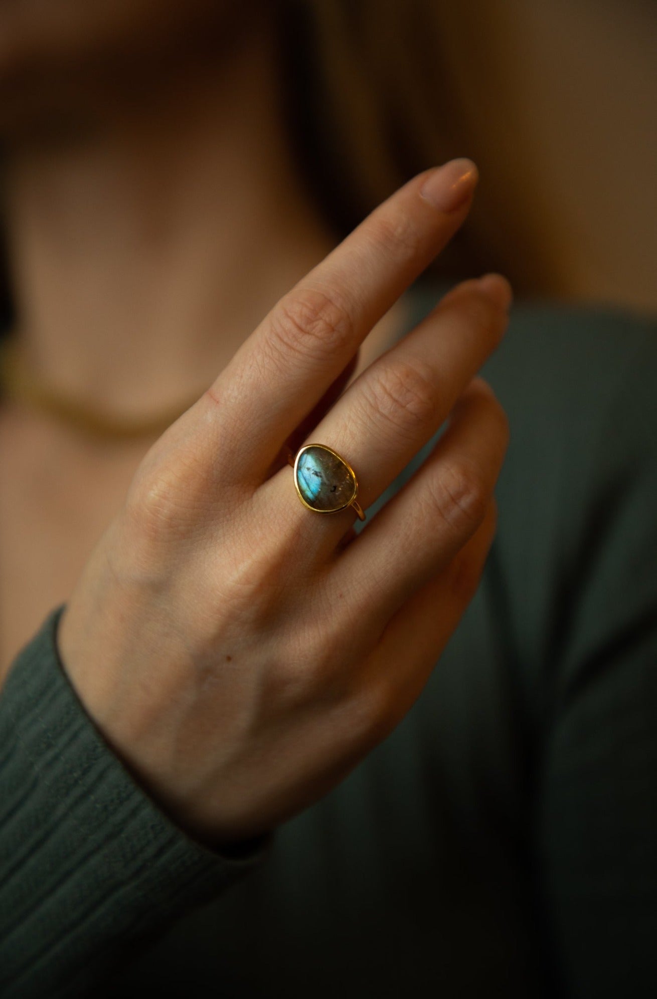 Aurore 18K Gold Handmade Ring