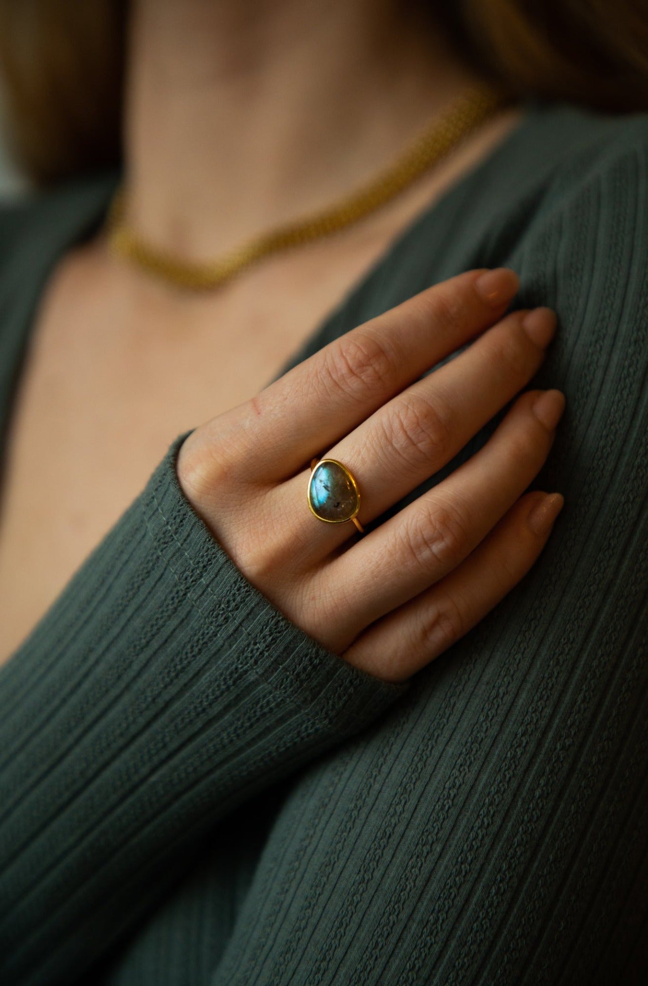 Aurore 18K Gold Handmade Ring