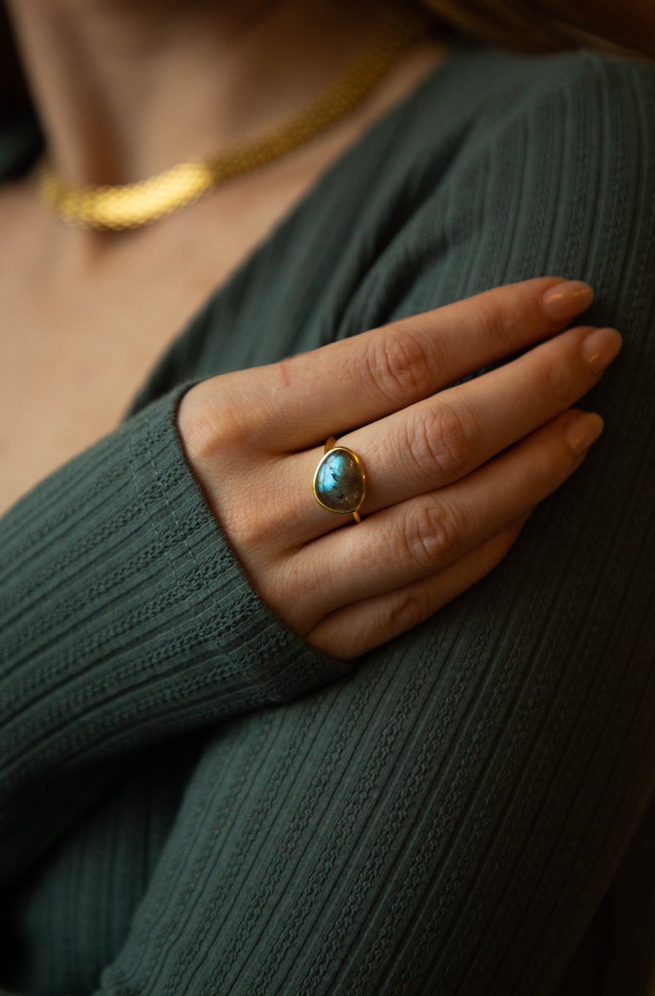 Aurore 18K Gold Handmade Ring