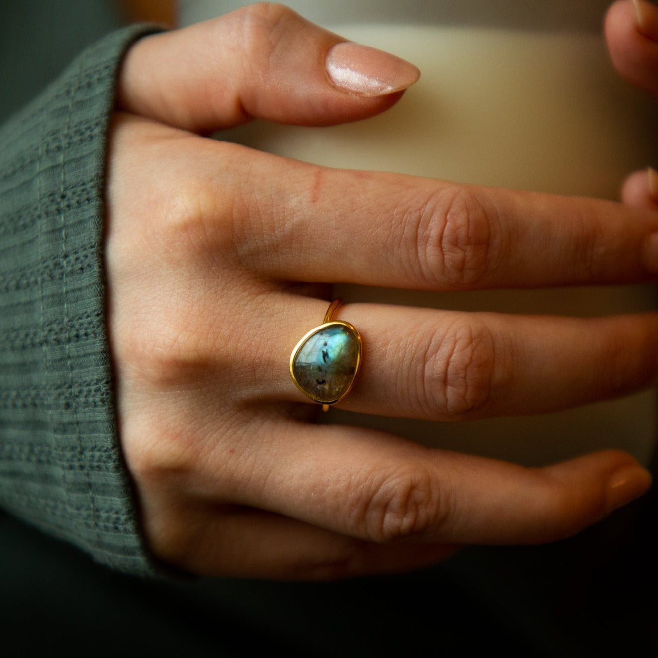 Aurore 18K Gold Handmade Ring