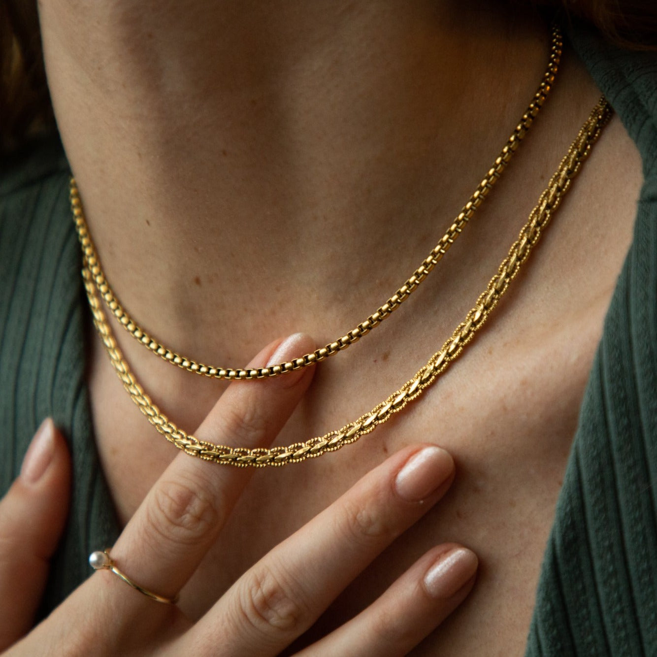 Cruz 18K Necklace